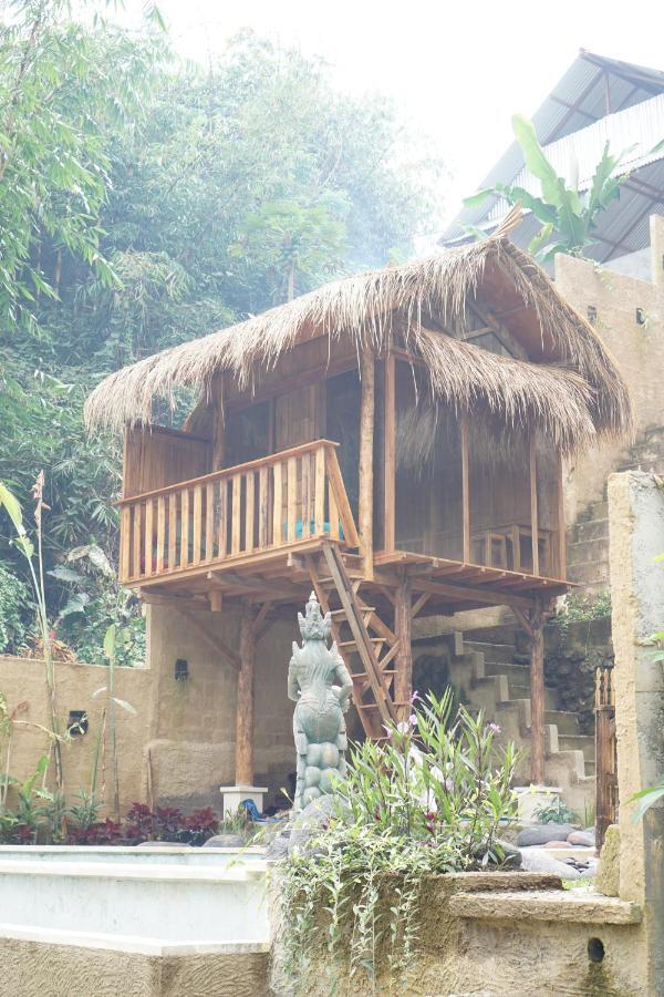 Bali Bamboo Jungle Huts And Hostel Tampaksiring Kültér fotó
