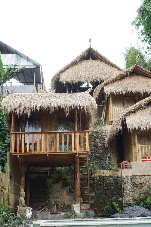 Bali Bamboo Jungle Huts And Hostel Tampaksiring Kültér fotó