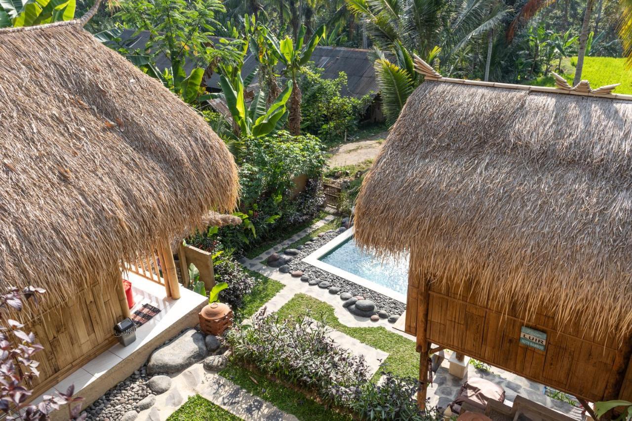 Bali Bamboo Jungle Huts And Hostel Tampaksiring Kültér fotó