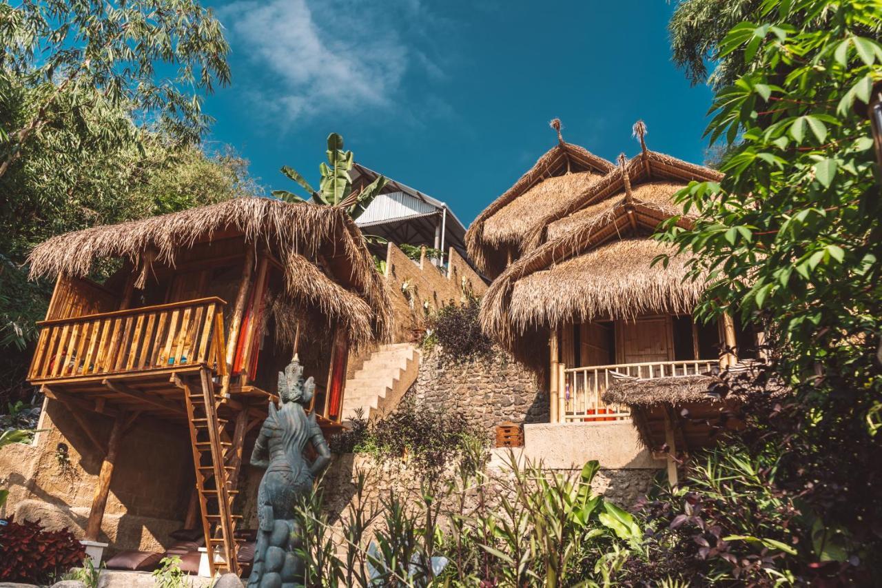 Bali Bamboo Jungle Huts And Hostel Tampaksiring Kültér fotó